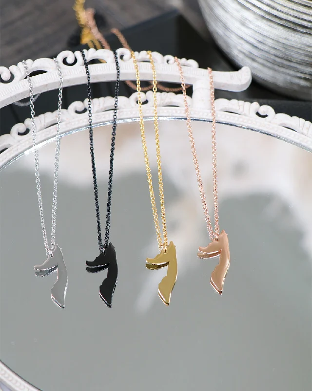 Instant Discount Birthplace Map Necklace- Somalia