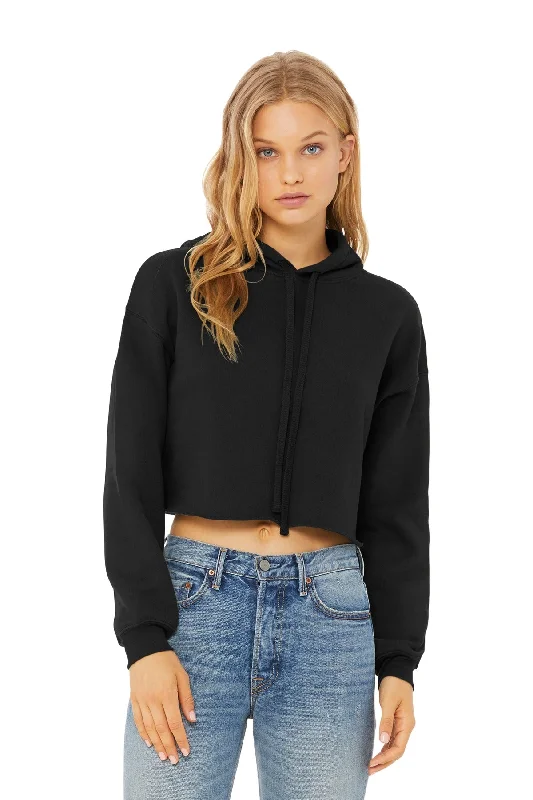 Don't Wait BELLA+CANVAS ® Women's Sponge Fleece Cropped Fleece Hoodie. BC7502