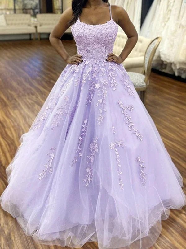 Extra Savings Purple Tulle Long Lace Prom Dresses, Open Back Purple Lace Formal Evening Dresses,DS4461 Extra Savings Purple Tulle Long Lace Prom Dresses, Open Back Purple Lace Formal Evening Dresses,DS4461