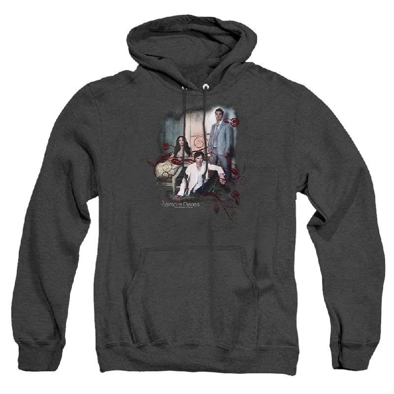 fashion-forward hoodieVampire Diaries, The 3 + 1 - Heather Pullover Hoodie