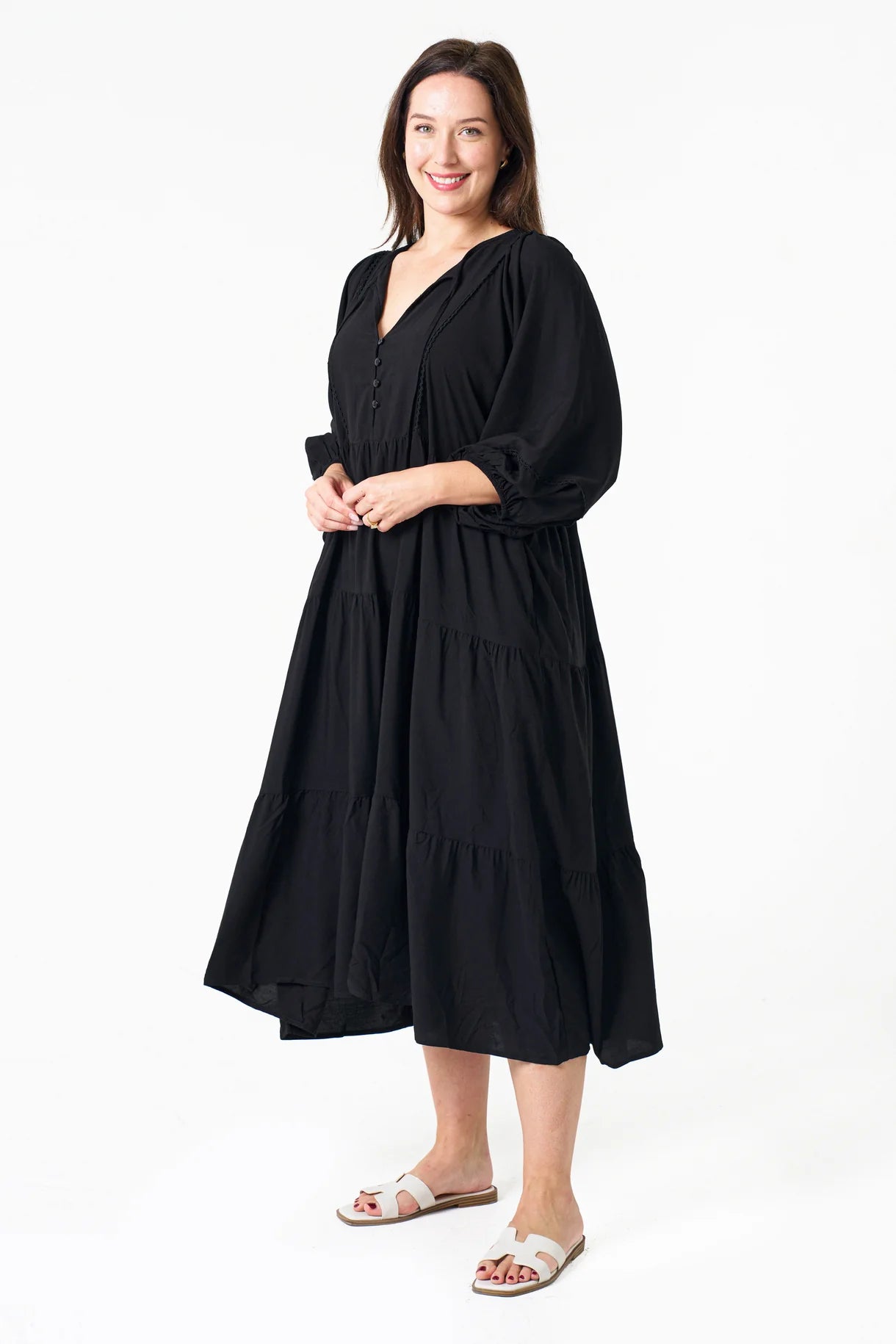 Price Blitz Boho Australia Black Dress