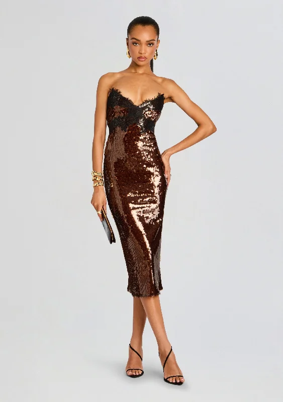 Deep Discounts Ellen Sequin Dress