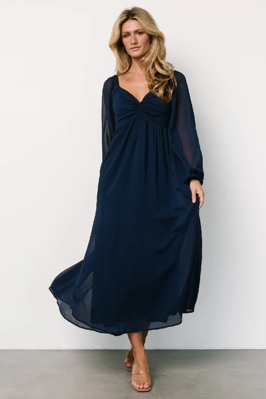 sleeveless dressDione Midi Dress | Navy