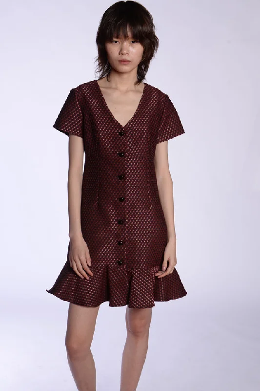 Exclusive Preview Anna Sui - Diamonds Are Forever Jacquard Dress