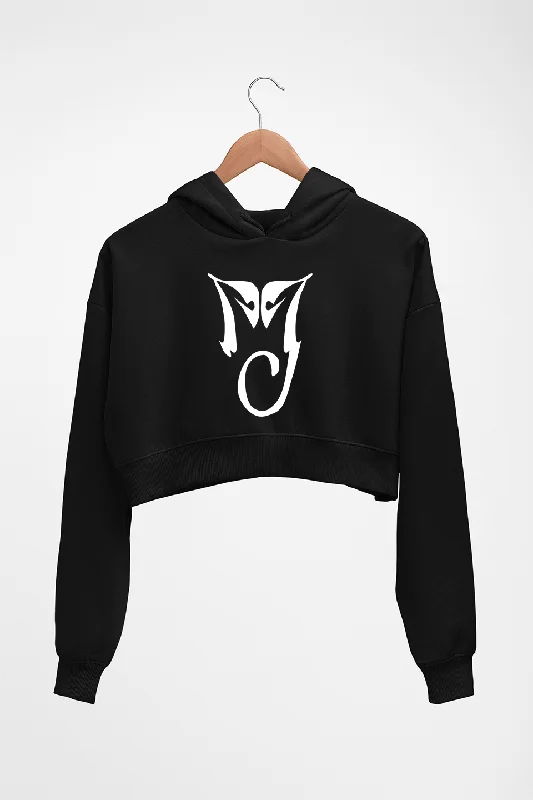 minimalist hooded sweatshirtMichael Jackson (MJ) Crop HOODIE FOR WOMEN