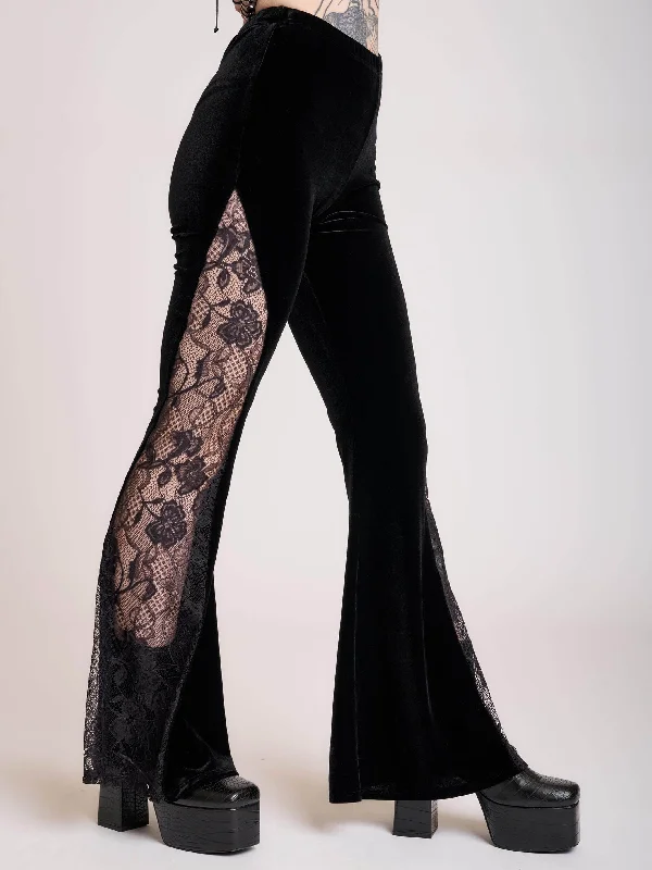 wool dressVelvet and Lace Flares