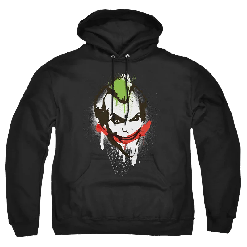 oversized pullover hoodieThe Batman (2022) Joker Big Face - Pullover Hoodie