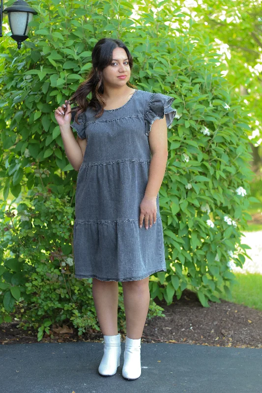 Steals and Deals The Dylan in Black Denim (FINAL SALE)
