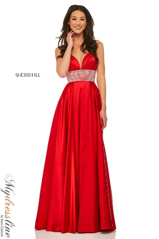 silk dressSherri Hill 52906