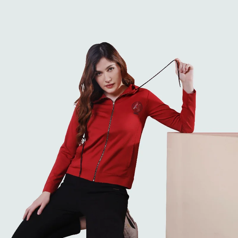 Lowest Prices Zip-through Hoodie Full Sleeve For Women
