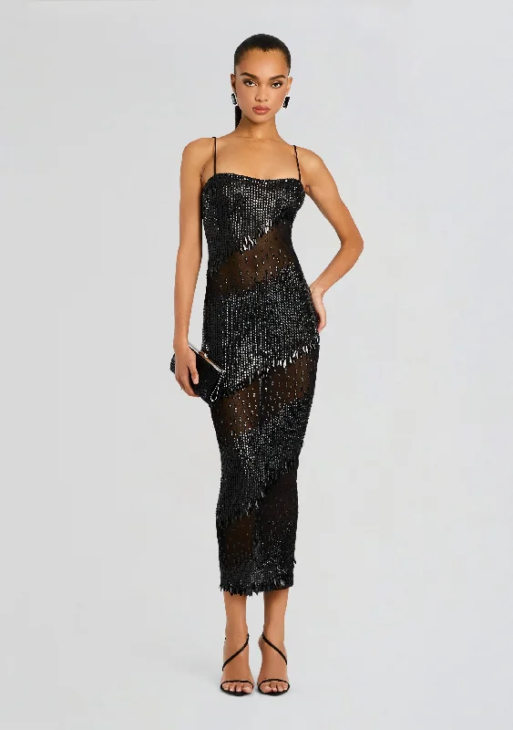 New Deals Carmine Embellished Dress