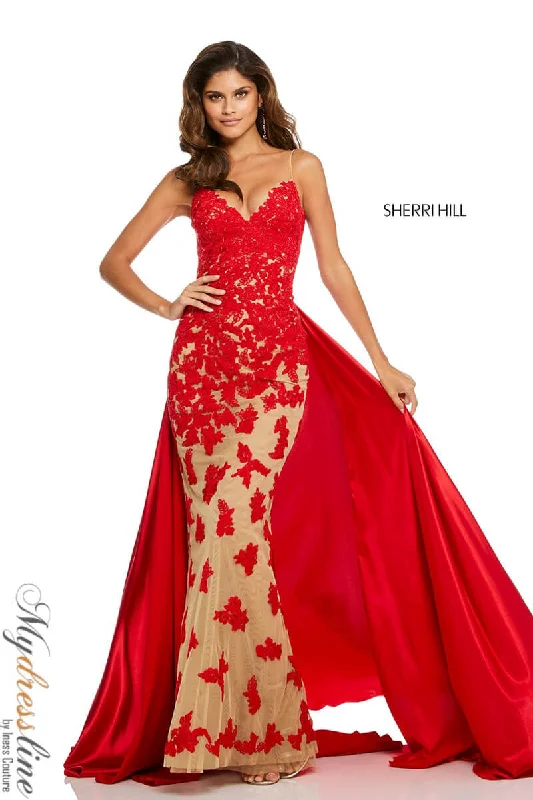 layered dressSherri Hill 52538