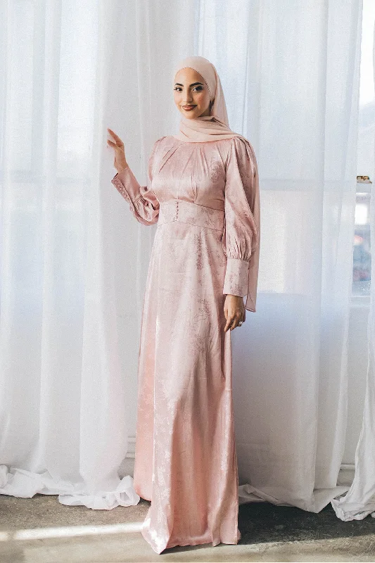 Special Price Diana Print Dress - Rose