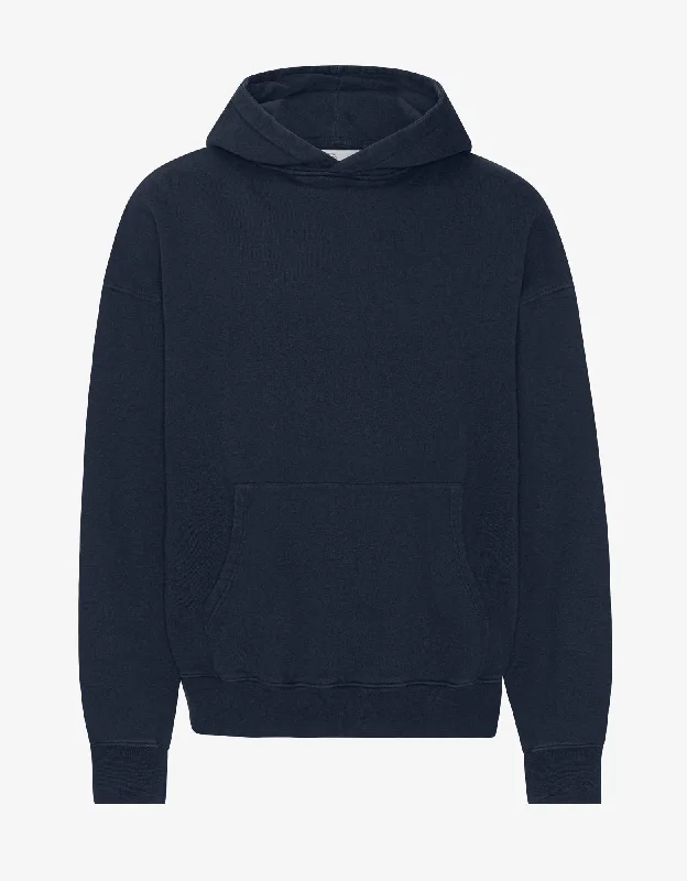 cozy hooded sweatshirtOrganic Oversized Hood - Navy Blue