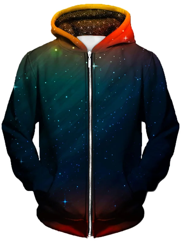 classic hoodieSetting Night Unisex Zip-Up Hoodie