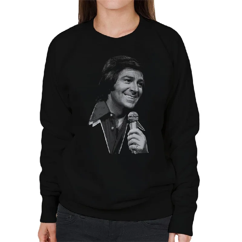 Best Seller TV Times Des O Connor Singing 1976 Women's Sweatshirt