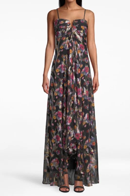 Massive Deals Nicole Miller-Bouquet Beauty Angelina High Low Gown