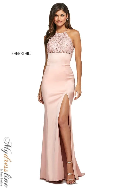 trendy wrap dressSherri Hill 53394