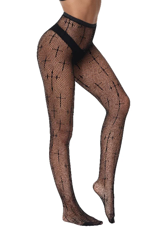 puff sleeve dressCrucifix Tights