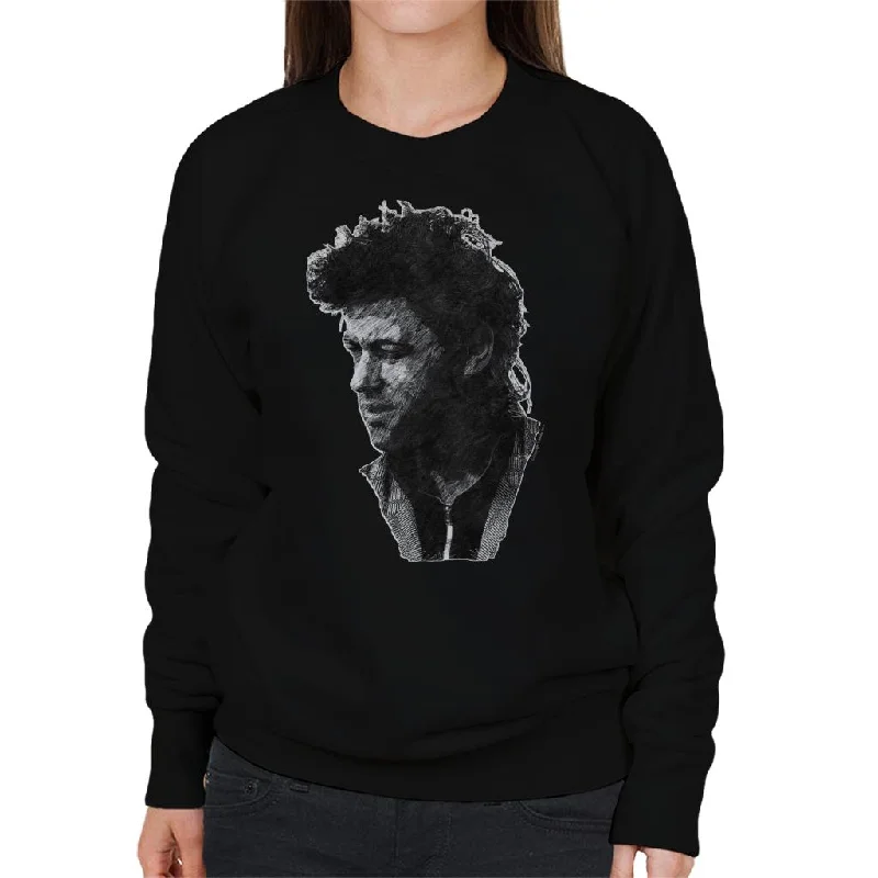 Unbeatable Prices TV Times Pop Singer Bob Geldof 1986 Women's Sweatshirt