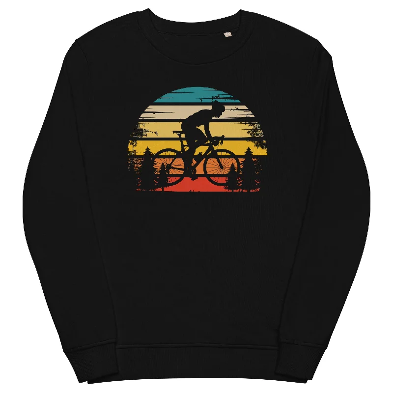 Factory Direct Sale Retro Sonne und Radfahren - Unisex Premium Organic Sweatshirt