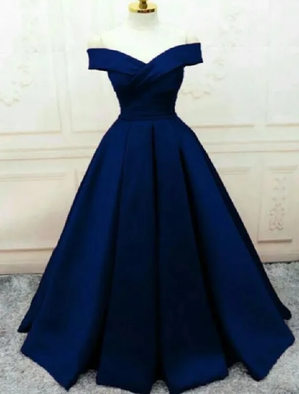 Special Discount Fashionable Navy Blue Party Gown 2020, Prom Dress,DS4045