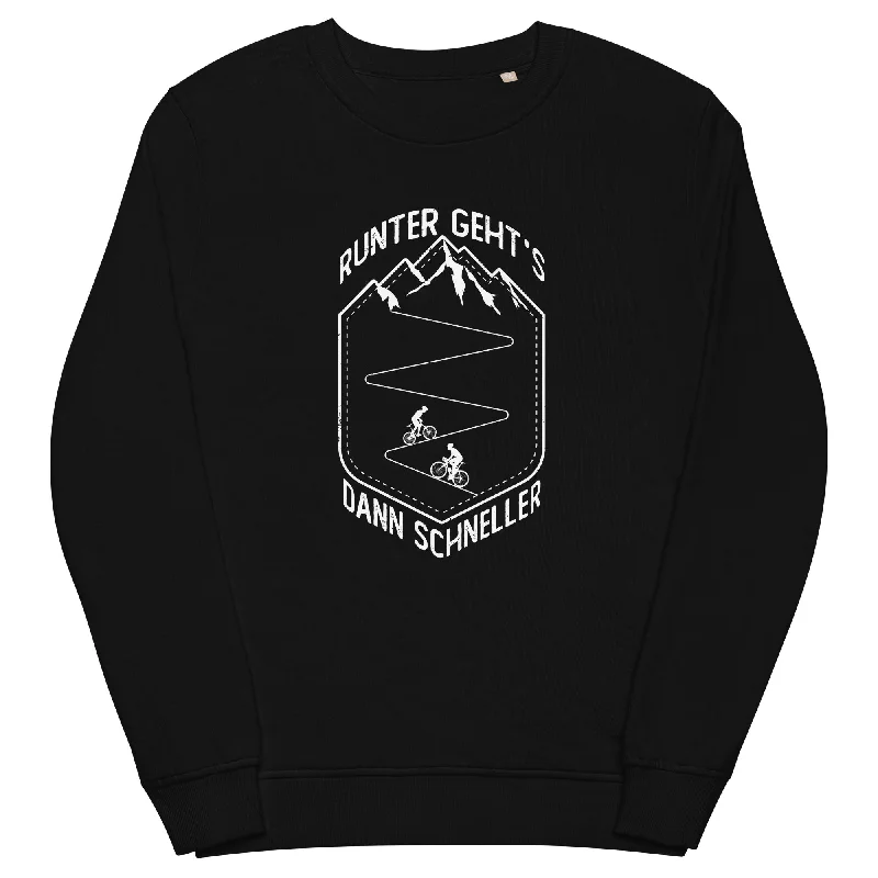 Seasonal Sale Runter gehts dann schneller - Unisex Premium Organic Sweatshirt