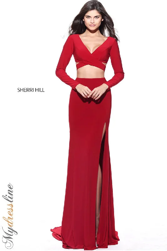 tiered dressSherri Hill 50920