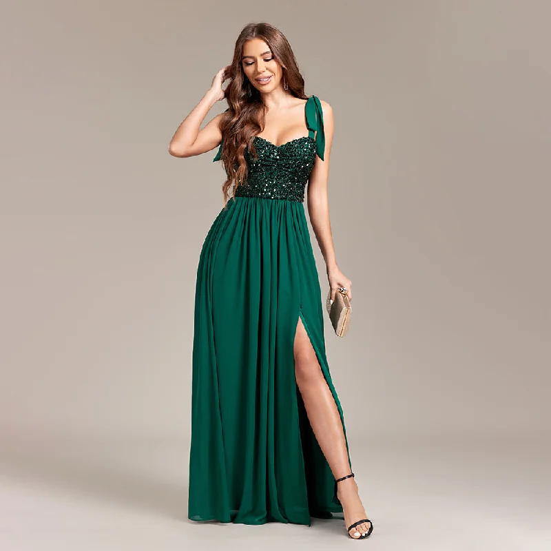 Mega Sale Women Formal Evening Dress Sequin Party Dresss
