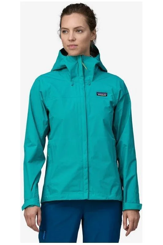 lightweight fitness hoodiePatagonia Women's Torrentshell 3L Rain Jacket Subtidal Blue