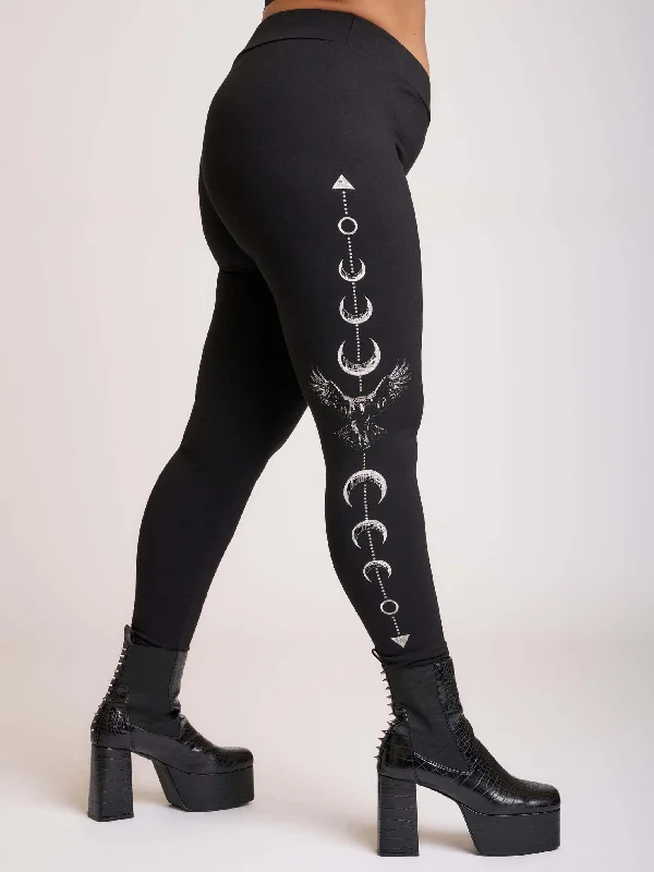 playful dressRaven Moon Phase Legging