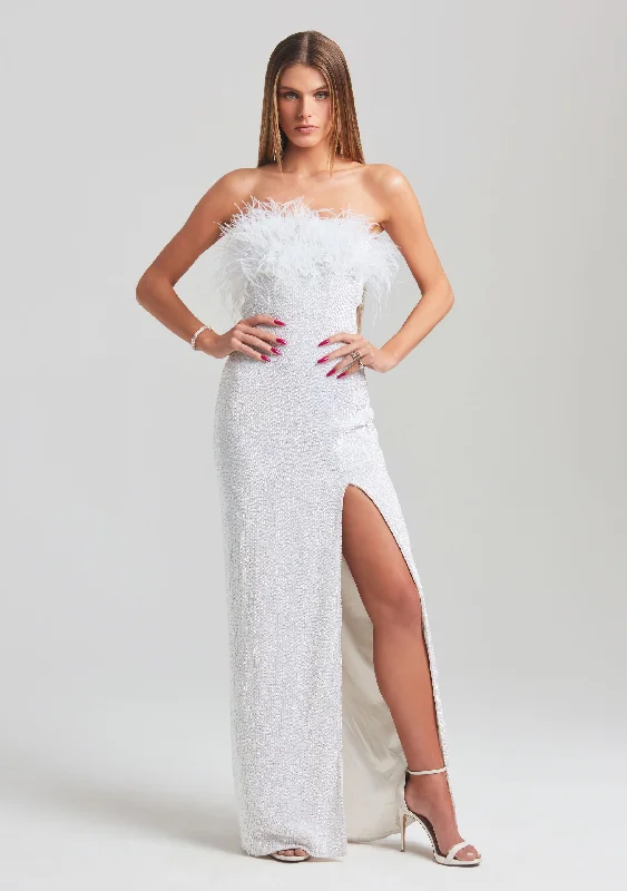 Super Sale Dolly Sequin Feather Dress