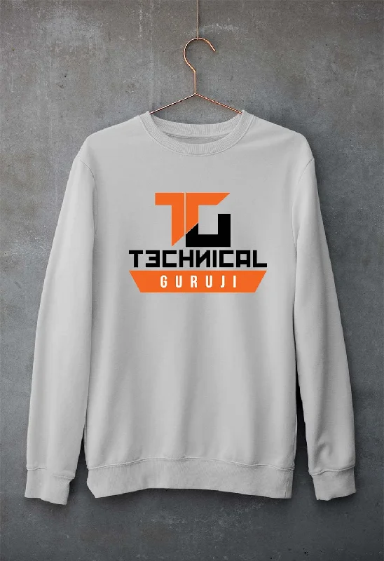 Shop and Save Technical Guruji(Gaurav Chaudhary) Unisex Sweatshirt for Men/Women