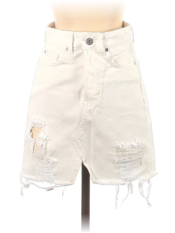 Year-End Sale Denim Skirt