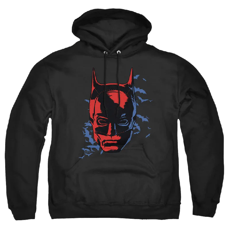 minimalist hooded sweatshirtThe Batman (2022) Shadowed Headshot - Pullover Hoodie