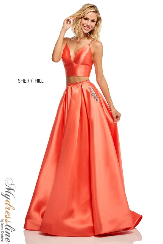 sleek dressSherri Hill 52598