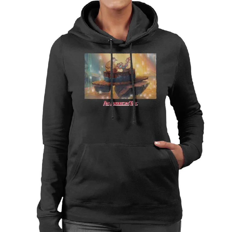 lightweight pullover hoodieAn American Tail Mousekewitz Family Women's Hooded Sweatshirt