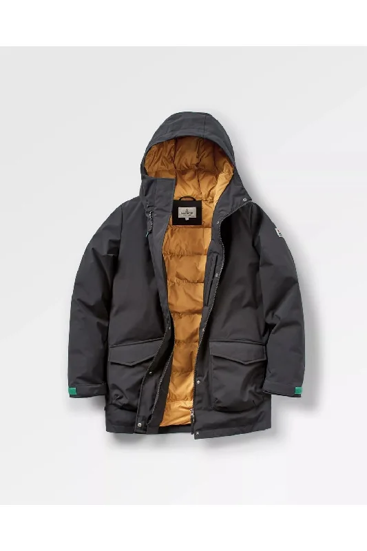 soft gym hoodiePassenger Alaska Recycled 2.0 Parka Black