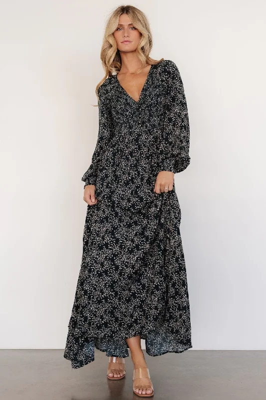 denim dressAnya Maxi Dress | Hunter Green Print