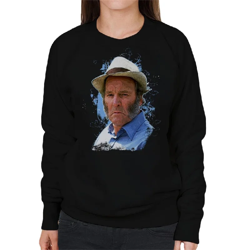 Super Savings TV Times Amos Brealy Played By Ronald Magill Emmerdale Women's Sweatshirt