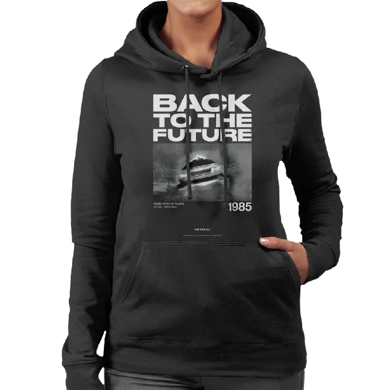 classic hoodieBack to the Future 1985 We Dont Need Roads Women's Hooded Sweatshirt