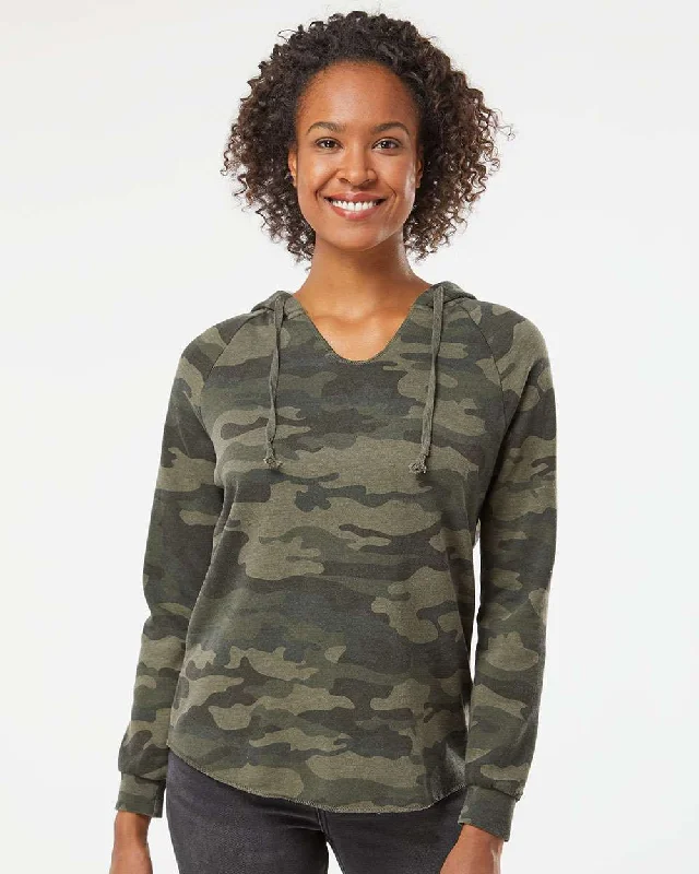 Holiday Sale Women’s Lightweight California Wave Wash Hooded Sweatshirt