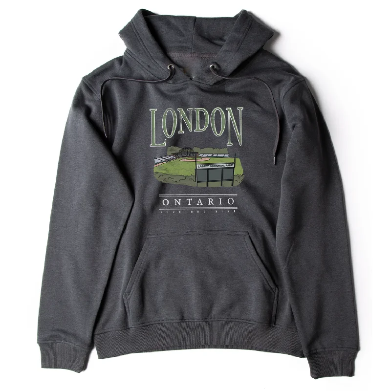 minimalistic workout hoodieLONDON VINTAGE LABATT PARK HOODIE (UNISEX)