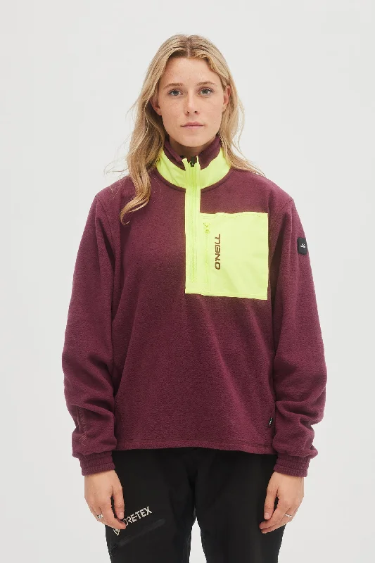 Get It Before It’s Gone UTILITY HALF-ZIP FLEECE