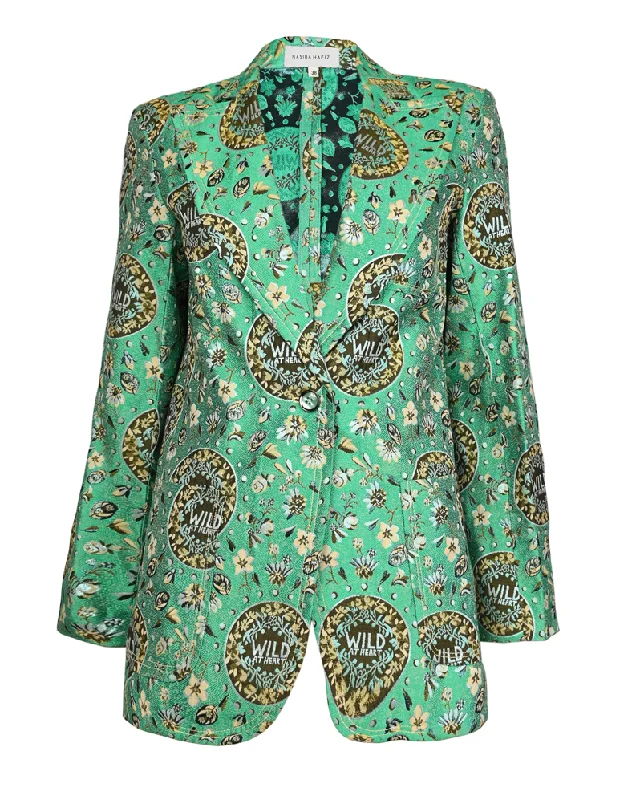 Exclusive Savings Green Wild at Heart Jacket