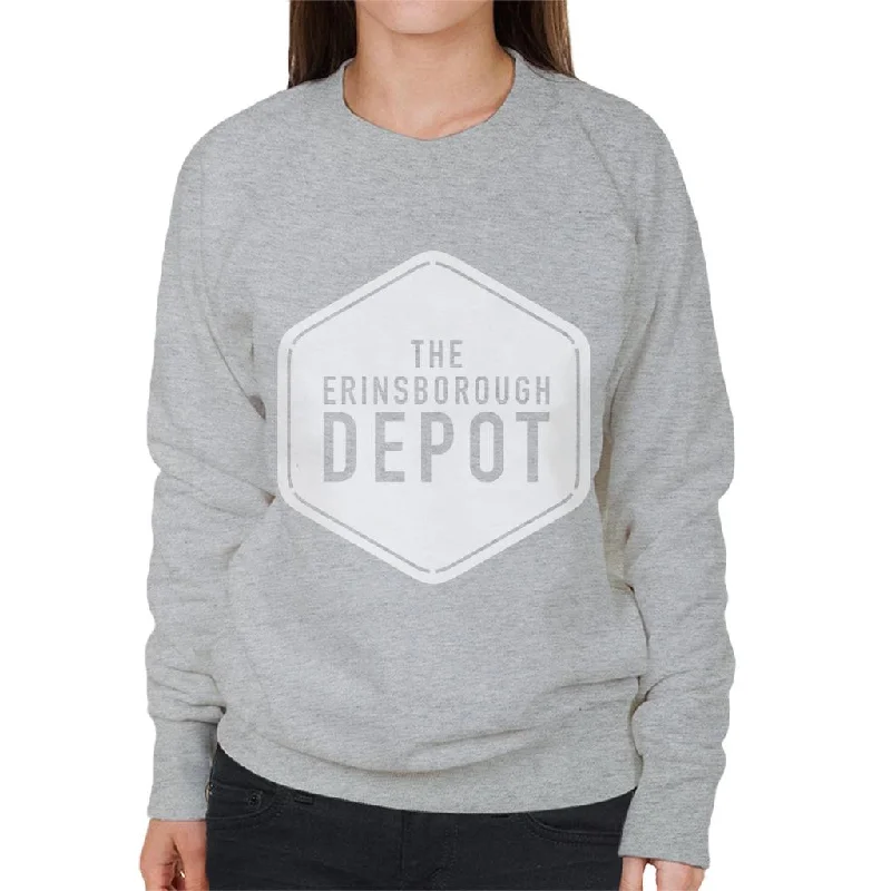 Best Deals Neighbours The Erinsborough Depot White Logo Women's Sweatshirt