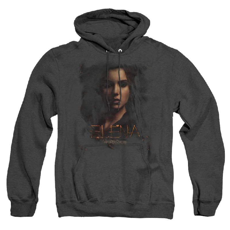 premium zip-up hoodieVampire Diaries, The Elena - Heather Pullover Hoodie