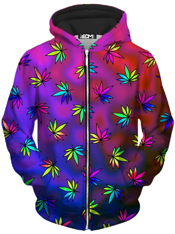Price Rollback Weed Toss Unisex Zip-Up Hoodie