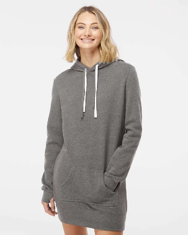 Act Now Midweight Special Blend Hooded Pullover Dress
