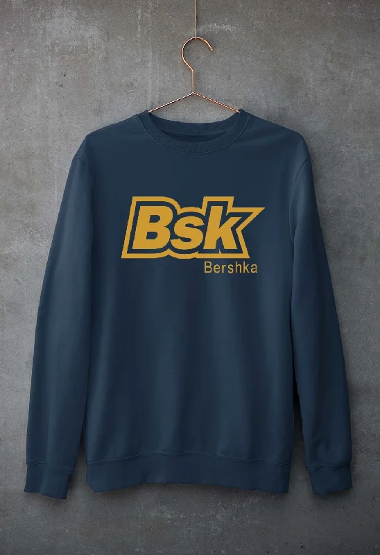 Crazy Deals Bershka(BSK) Unisex Sweatshirt for Men/Women